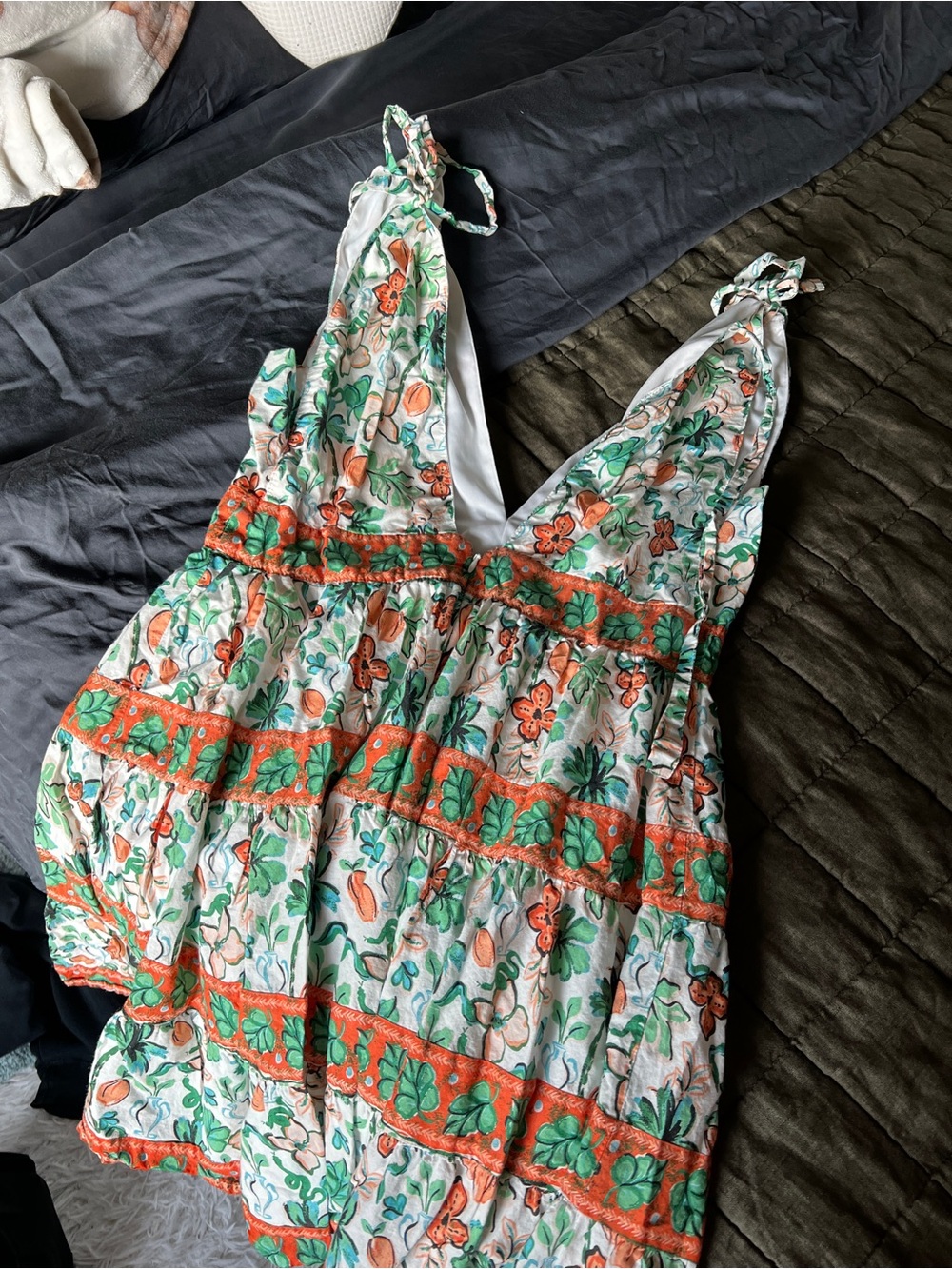 100% Cotton Cute Summer Dress